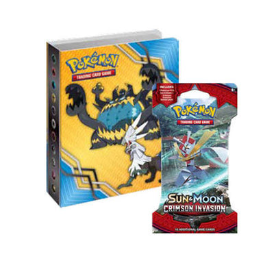 Crimson Invasion - Sun and Moon - Mini Binder + 1 pack (NTSC)