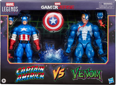 Marvel Legends Series Gamerverse - Captain America Vs Venom