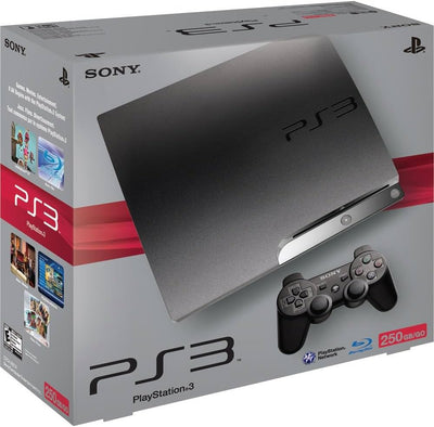 Playstation 3 Slim System (PS3) - 250GB (NTSC)