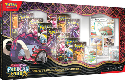 Pokemon - Paldean Fates Great Tusk Iron Threads - Premium Collection