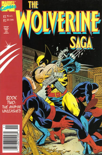 The Wolverine Saga: Book Two: The Animal Unleashed Marvel Comics