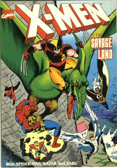The X-Men in The Savage Land Marvel Comics