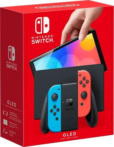 Nintendo Switch OLED (Blue/Red Joycon) (NTSC)