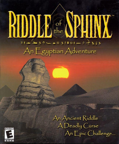 Riddle of the Sphinx: An Egyptian Adventure (Jewel Case) (NTSC)