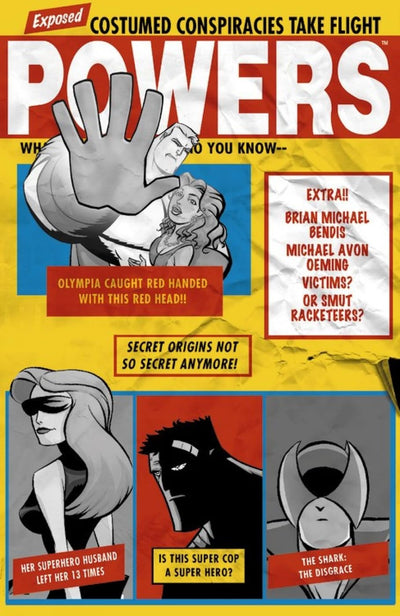 image: Powers Vol. 3 Little Deaths (Bendis & Oeming)