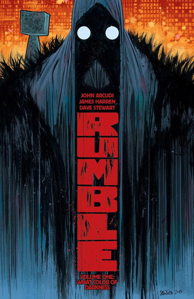 image: Rumble Vol. 1, What Color of Darkness (Arcudi, Harren, Stewart)