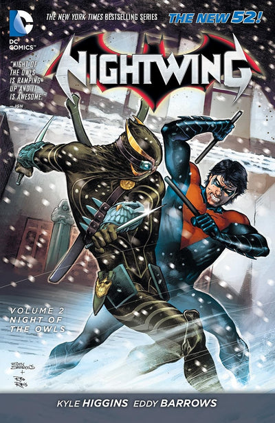 DC Comics The New 52!: Nightwing, Vol. 2 Night of The Owls (Higgins, Barrows)