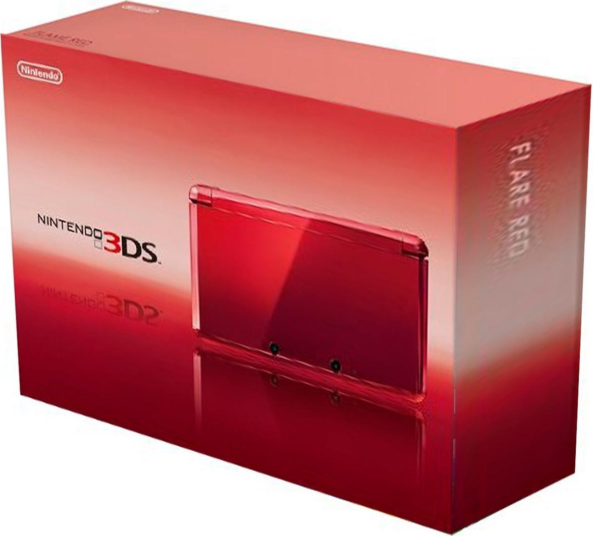 Nintendo 3DS System (Flame Red) (NTSC)