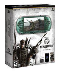 PSP 3000 Console - (Limited Edition Metal Gear - Green) (NTSC)