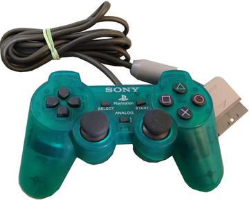 Dual Shock Controller (Clear Green) (NTSC)
