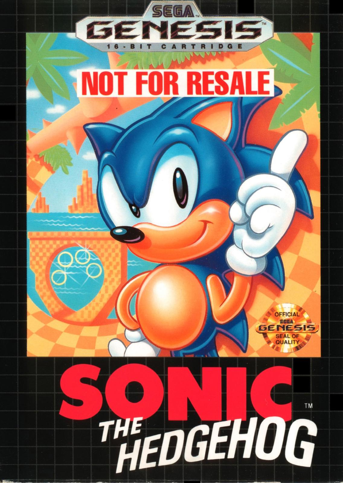 Sonic the Hedgehog [Not for Resale] (NTSC)