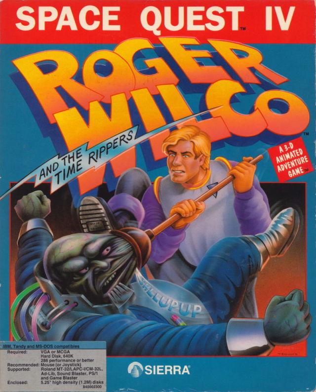 Space Quest IV: Roger Wilco and the Time Rippers (Jewel case)