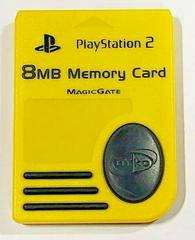 PS2 Memory Card - 8MB - Nyko (Yellow)