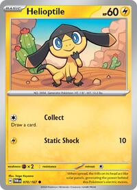 Helioptile - 070/167 - SV06: Twilight Masquerade Normal