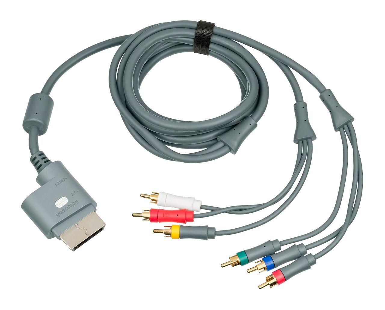Xbox 360 Component HD AV Cable (Grey)