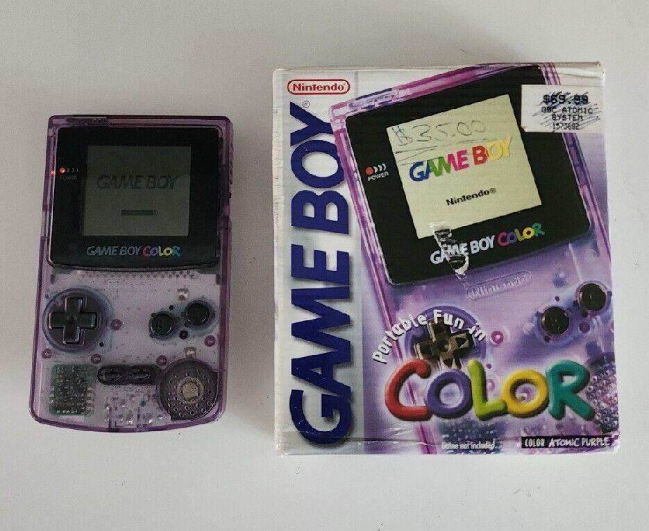 Game Boy Color (GBC) - (Atomic Purple)