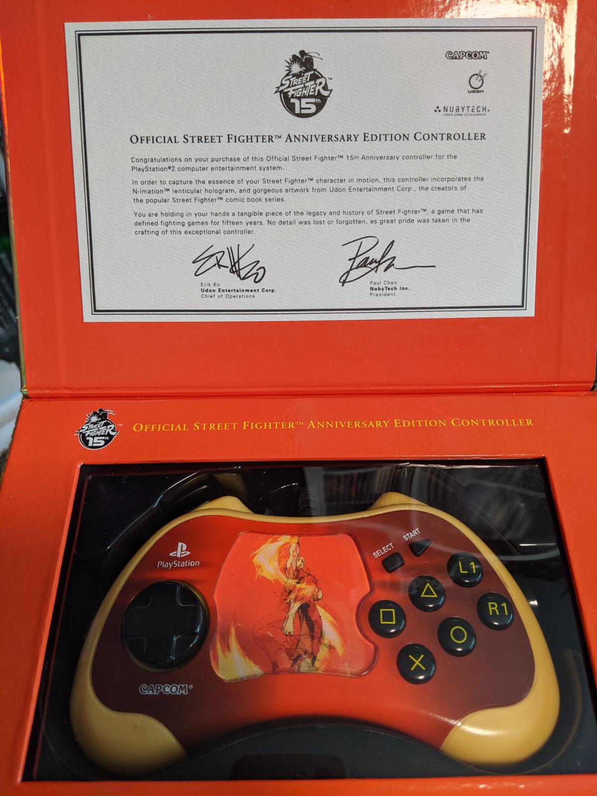 Street Fighter 15th Anniversary Ken Controller