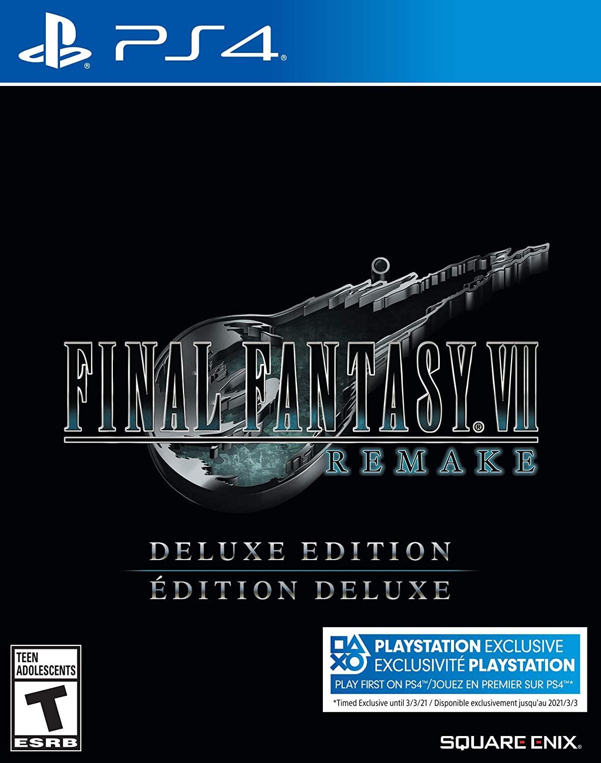 Final Fantasy VII Remake [Deluxe Edition] (NTSC)