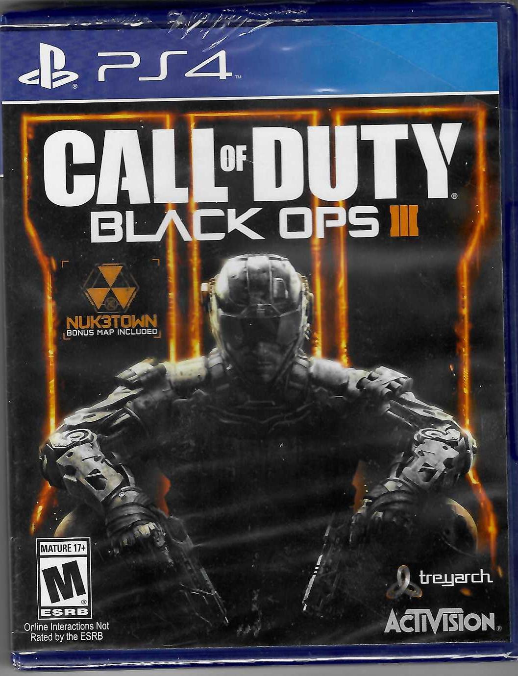 Call Of Duty: Black Ops III [Not For Resale] (NTSC)
