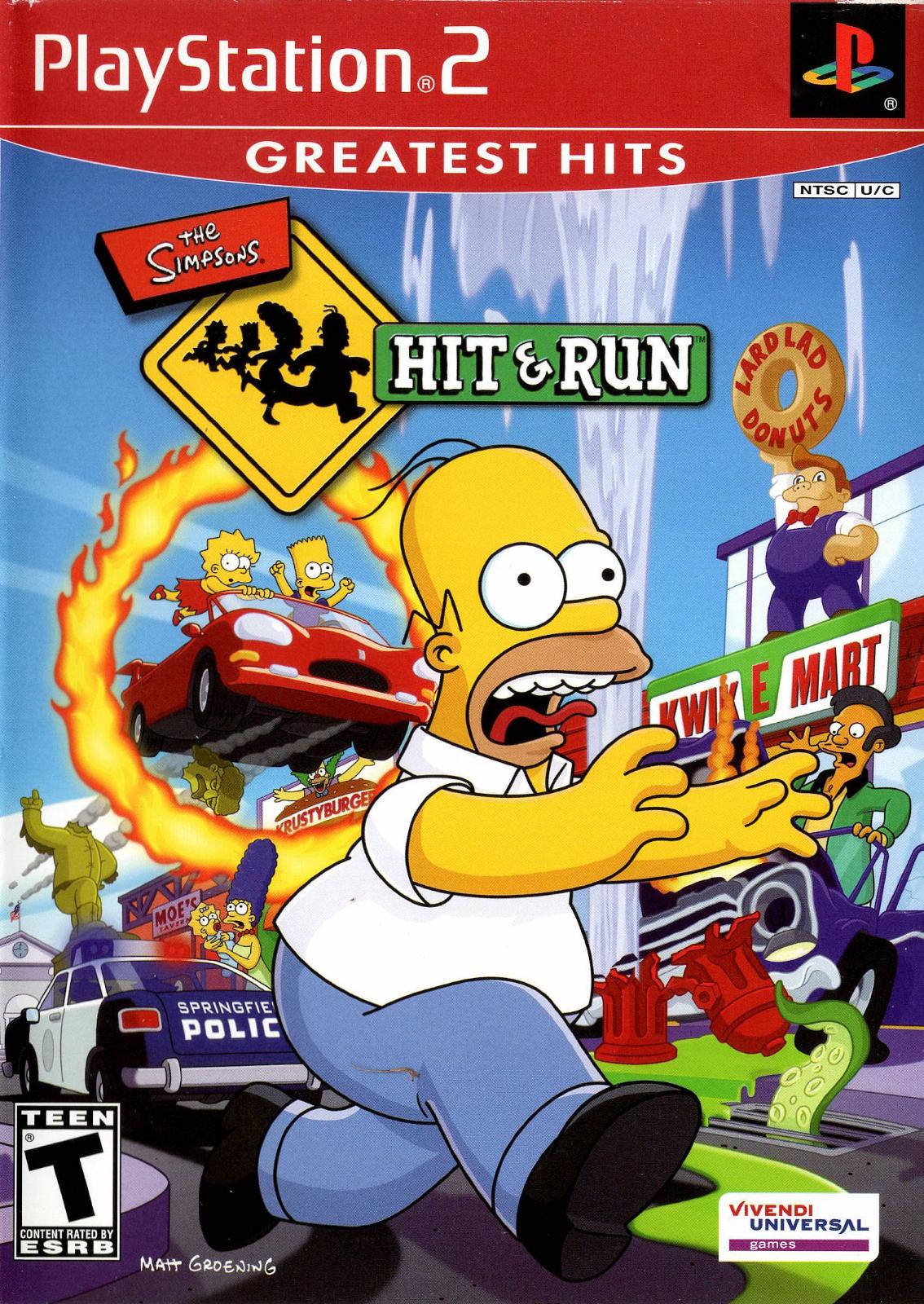 The Simpsons Hit and Run [Greatest Hits] (NTSC)
