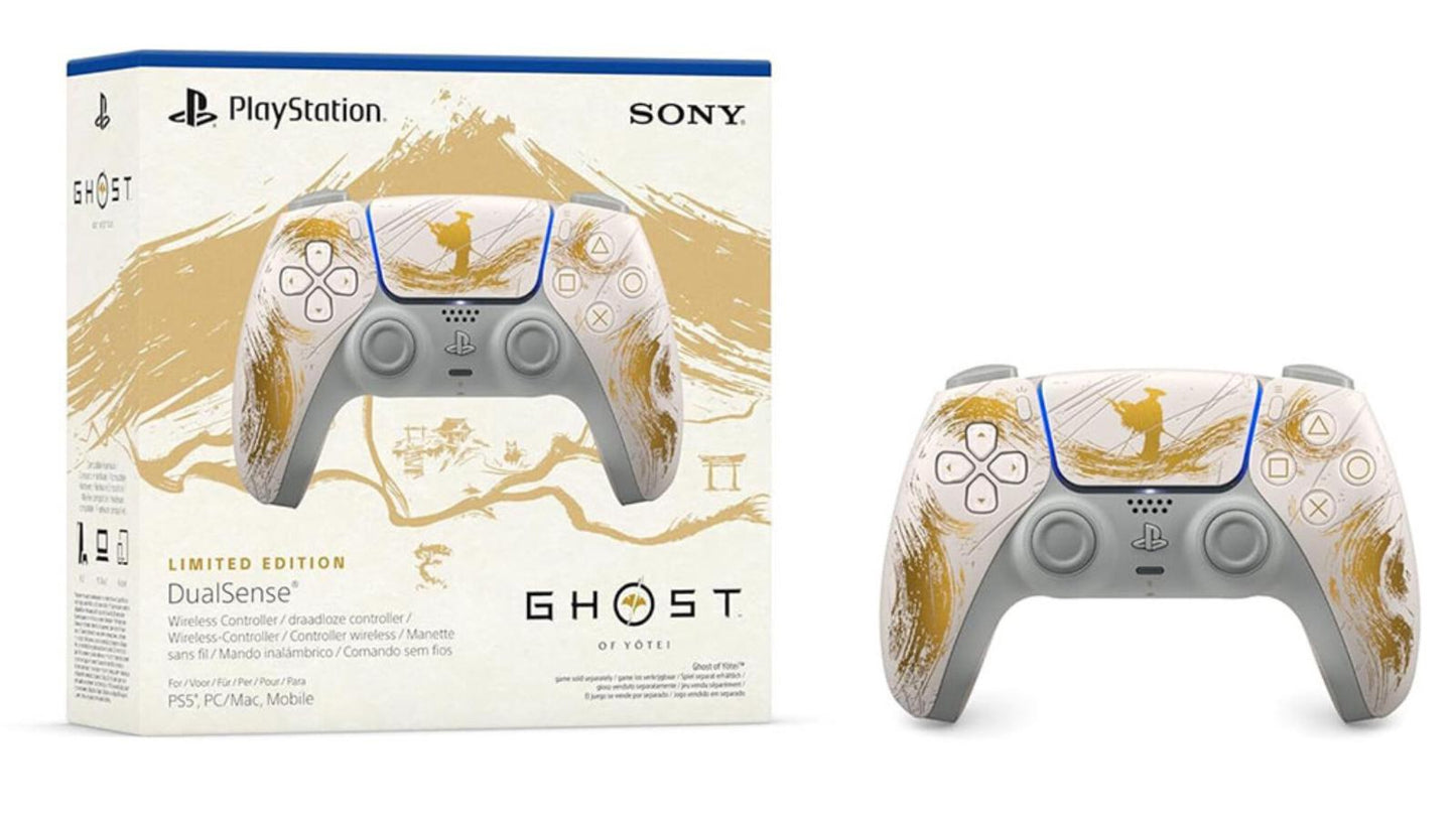 DualSense Wireless Controller [Ghost Of Yotei Gold Limited Edition] (NTSC)