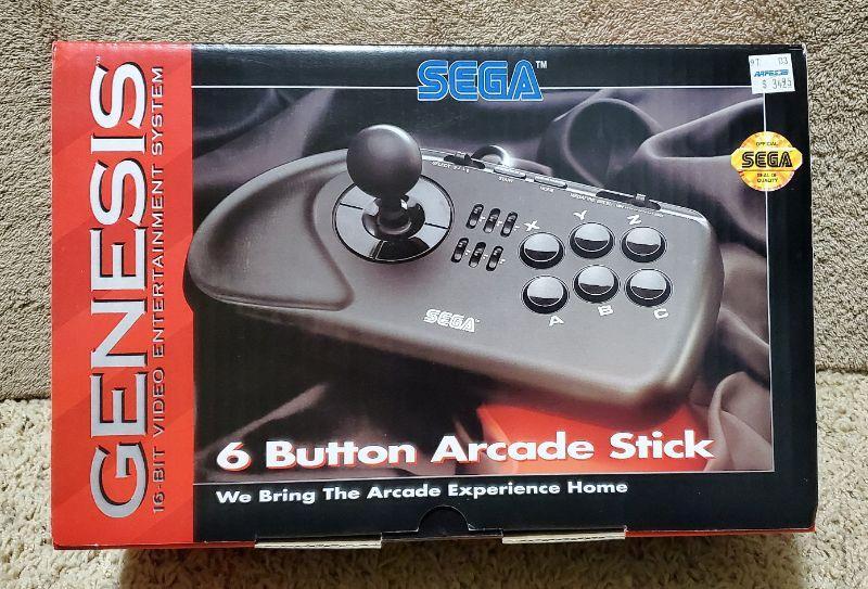 Sega 6 Button Arcade Stick