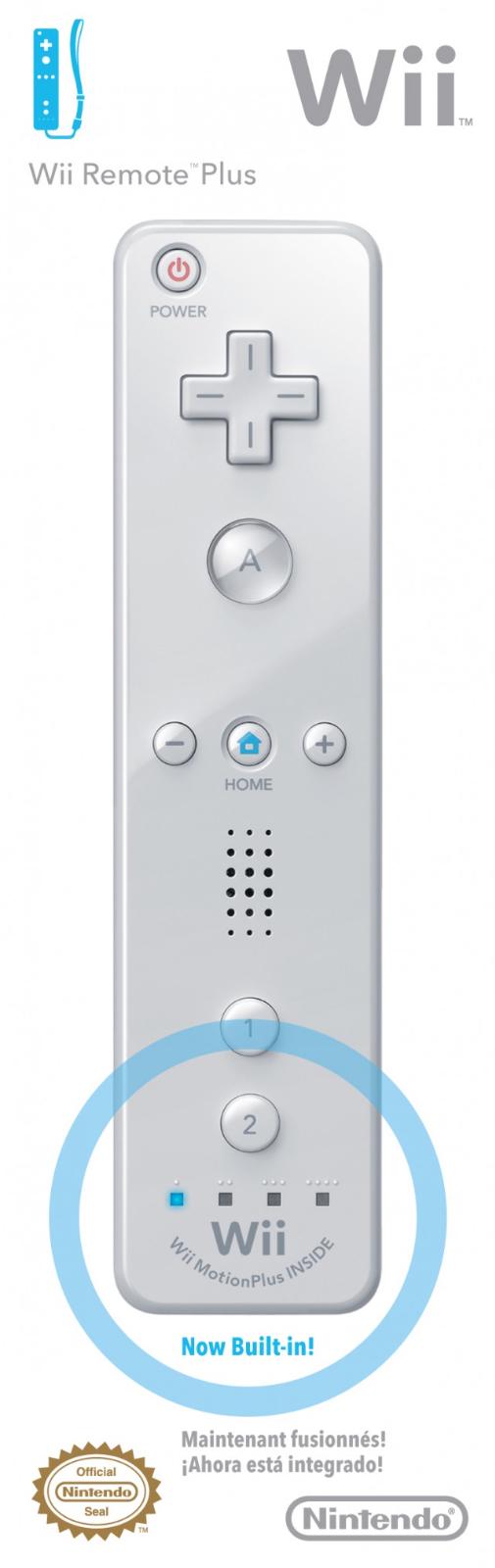 Wii Remote Plus (White)