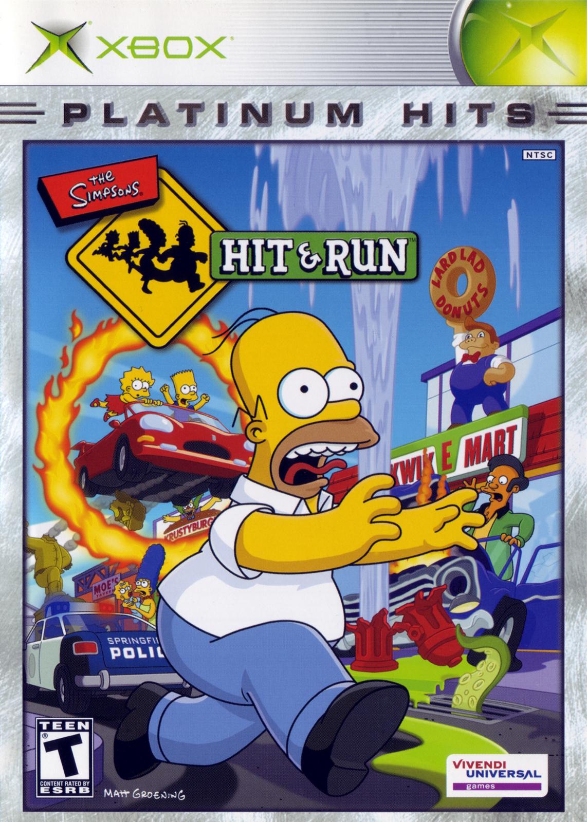 The Simpsons Hit and Run [Platinum Hits] (NTSC)