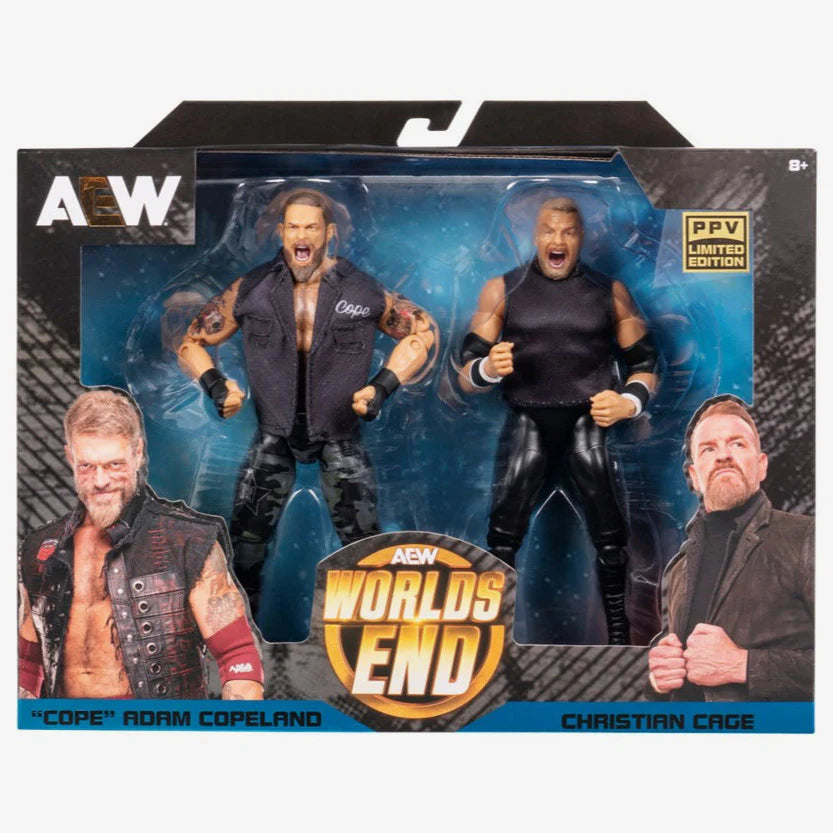 AEW: Adam Copeland and Christian Cage Tag Team Worlds End Unrivaled (Limited Edition)