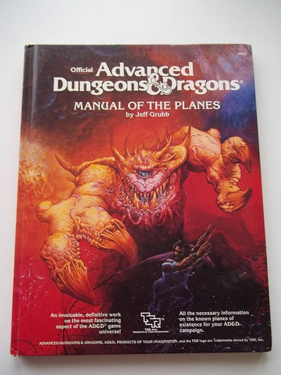 Advanced Dungeons & Dragons - Manual of The Planes