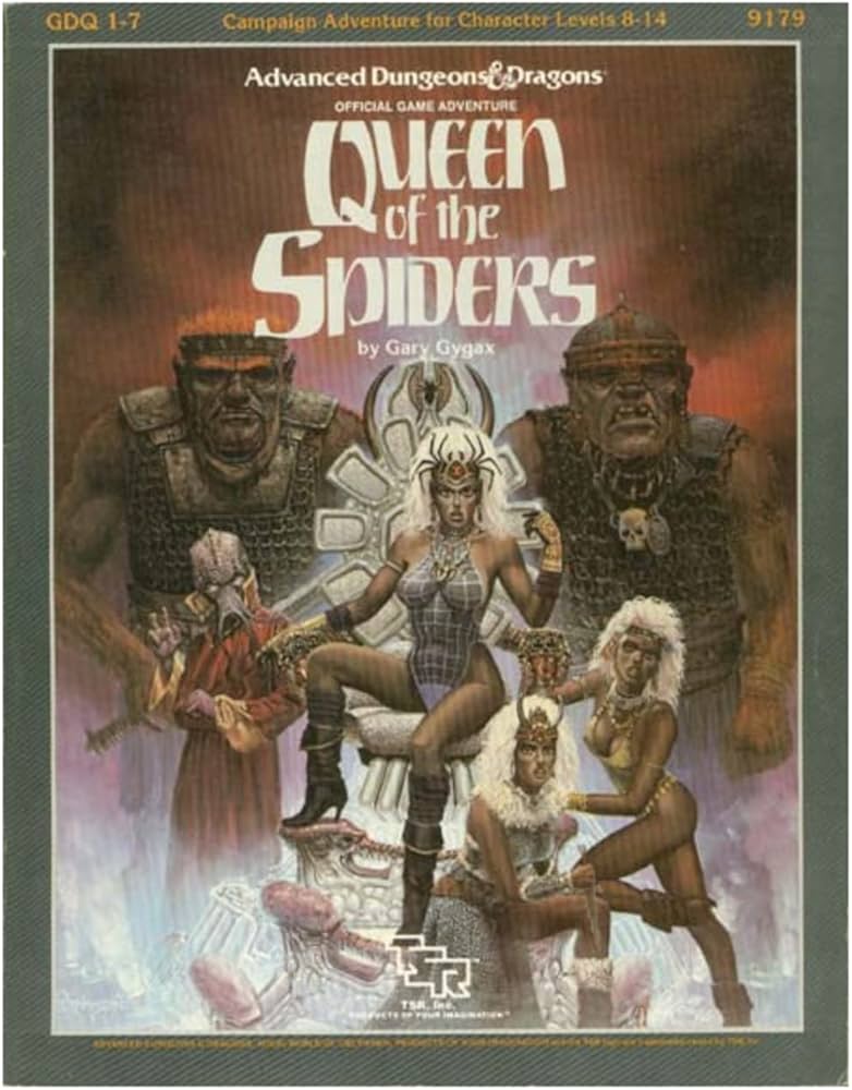 Advanced Dungeons & Dragons - Queen of the Spider
