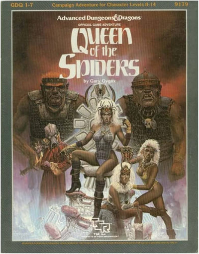 Advanced Dungeons & Dragons - Queen of the Spider
