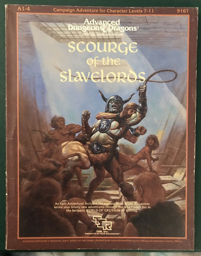 Advanced Dungeons & Dragons - Scourge of The Slavelords