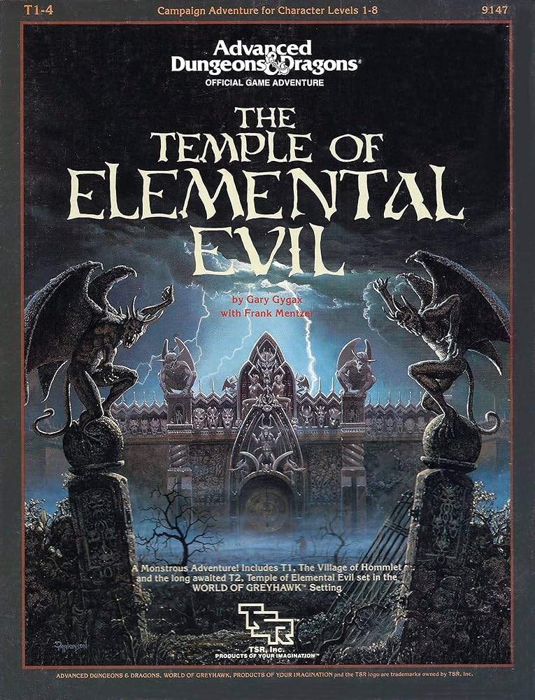Advanced Dungeons & Dragons - The Temple of Elemental Evil