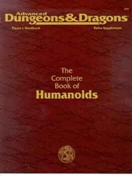 Advanced Dungeons & Dragons 2nd Edition - The Complete Book of Humanoids