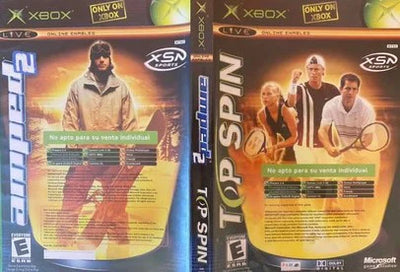 Amped 2 & Top Spin Dual Pack