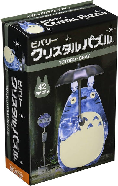 BEVERLY - Crystal Puzzle TOTORO (Grey) - 42 Pieces