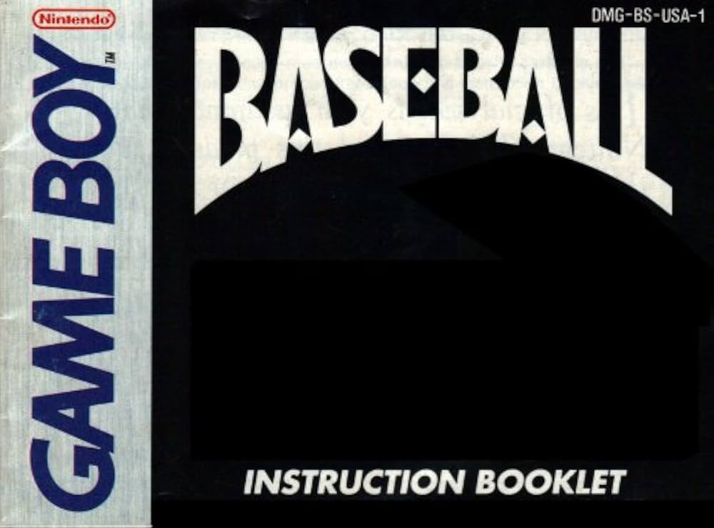 Game Boy: Baseball (NTSC)