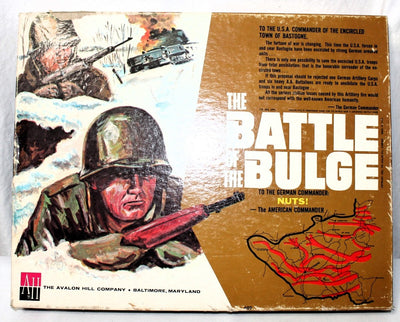 Battle of the Bulge 1965 Board Game
