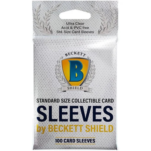 Beckett - Standard Size Collectible Card Sleeves - 100 Sleeves (NTSC)