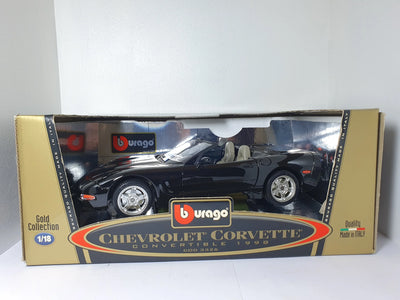 Bijoux Collection - Burago - Chevrolet Corvette - Convertible 1998 (Black)