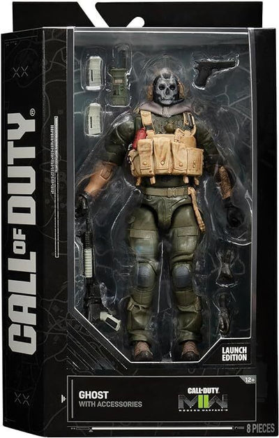 Call of Duty Ghost Articulated Figure Swappable Hands & Weapons [Incomplete]