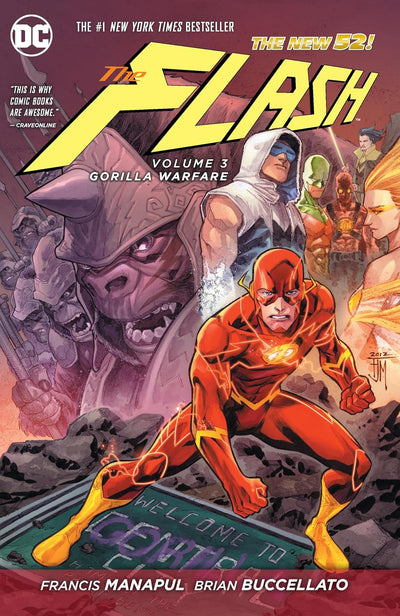 DC Comics: The Flash, Vol. 3 Gorilla Warfare (Manapul & Buccellato)