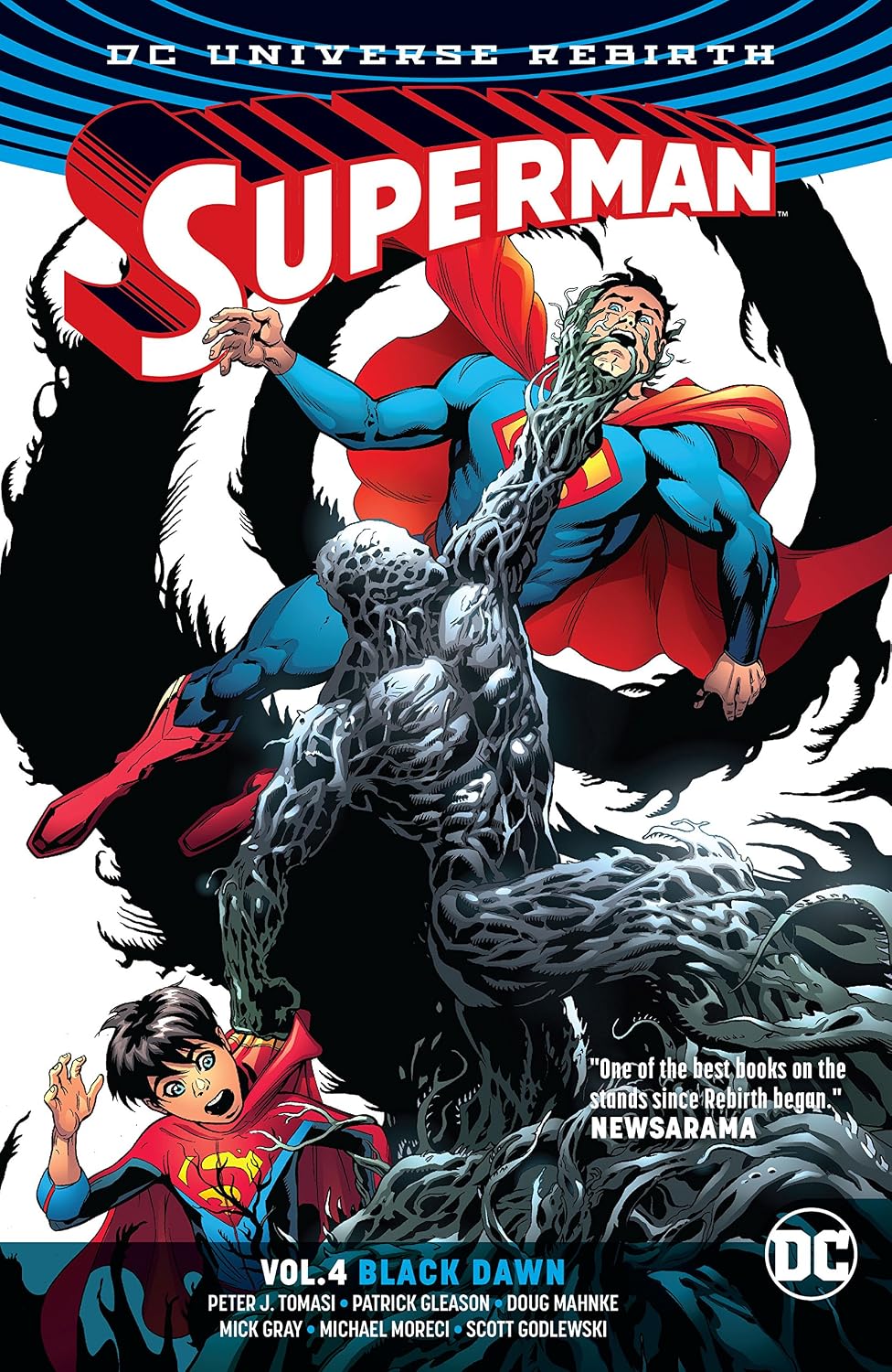 DC Universe Rebirth: Superman, Vol. 4 Black Dawn (Tomasi, Gleason, Mahnke, Gray, Moreci, Godlewski)
