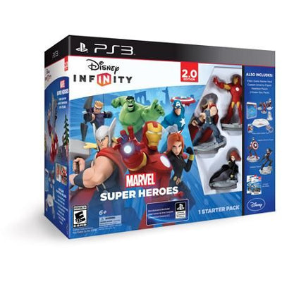 Disney INFINITY: Marvel Super Heroes (2.0) Video Game Starter Pack PS3