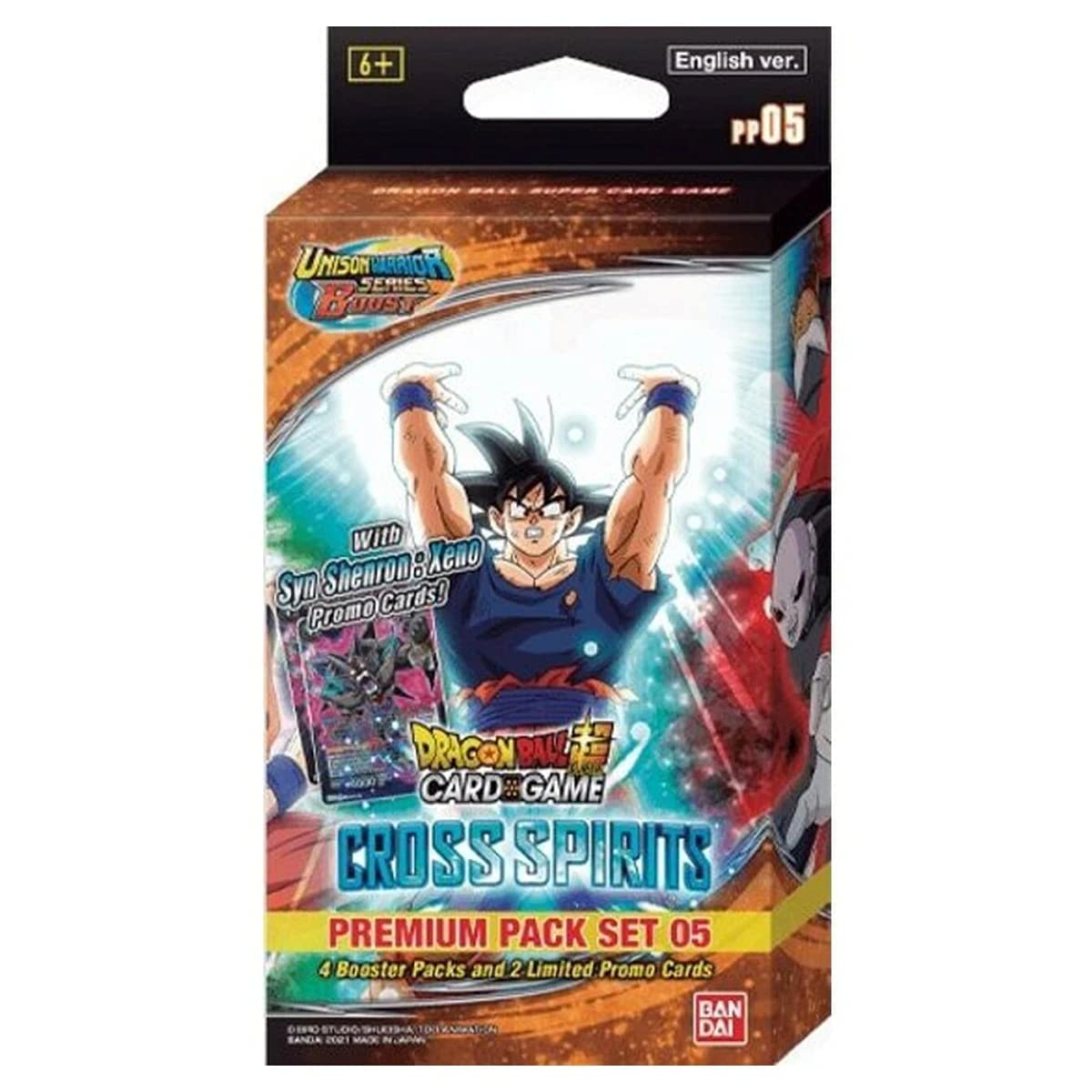 Dragon Ball Super Card Game: Cross Spirits Premium Pack Set 05