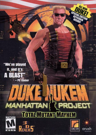 Duke Nukem Manhatten Project:Total mutant mayhem (Jewel Case) (NTSC)