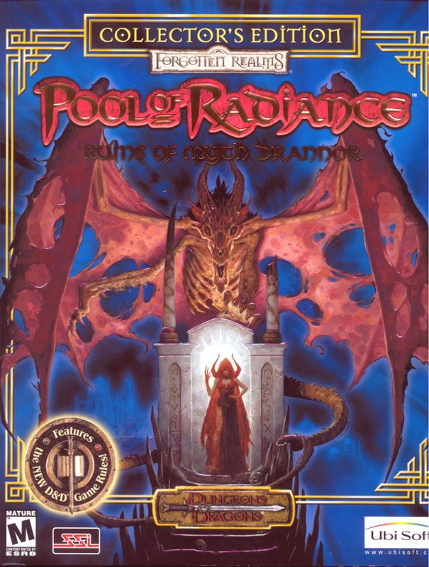Dungeons & Dragons Pool of Radiance Ruins of Myth Drannor Collector’s Edition