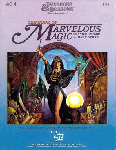 Dungeons & Dragons TheBook Of Marvelous Magic - AC4 (9116)