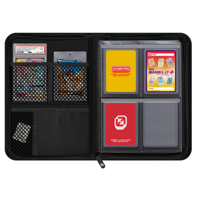 Evoretro - Toploader Zipper Binder - 4 pocket